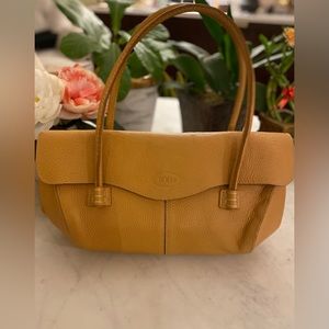 Tod's Corniche Wave East/West Satchel Handbag